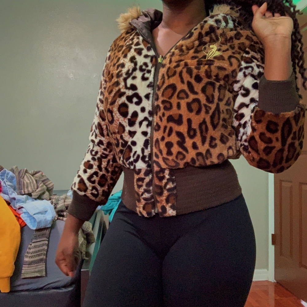 Baby Phat Faux Fur Jacket 🐆